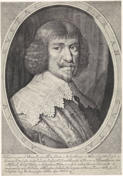 Johan Albert van Solms 1599-1648 da Crispijn van de Passe